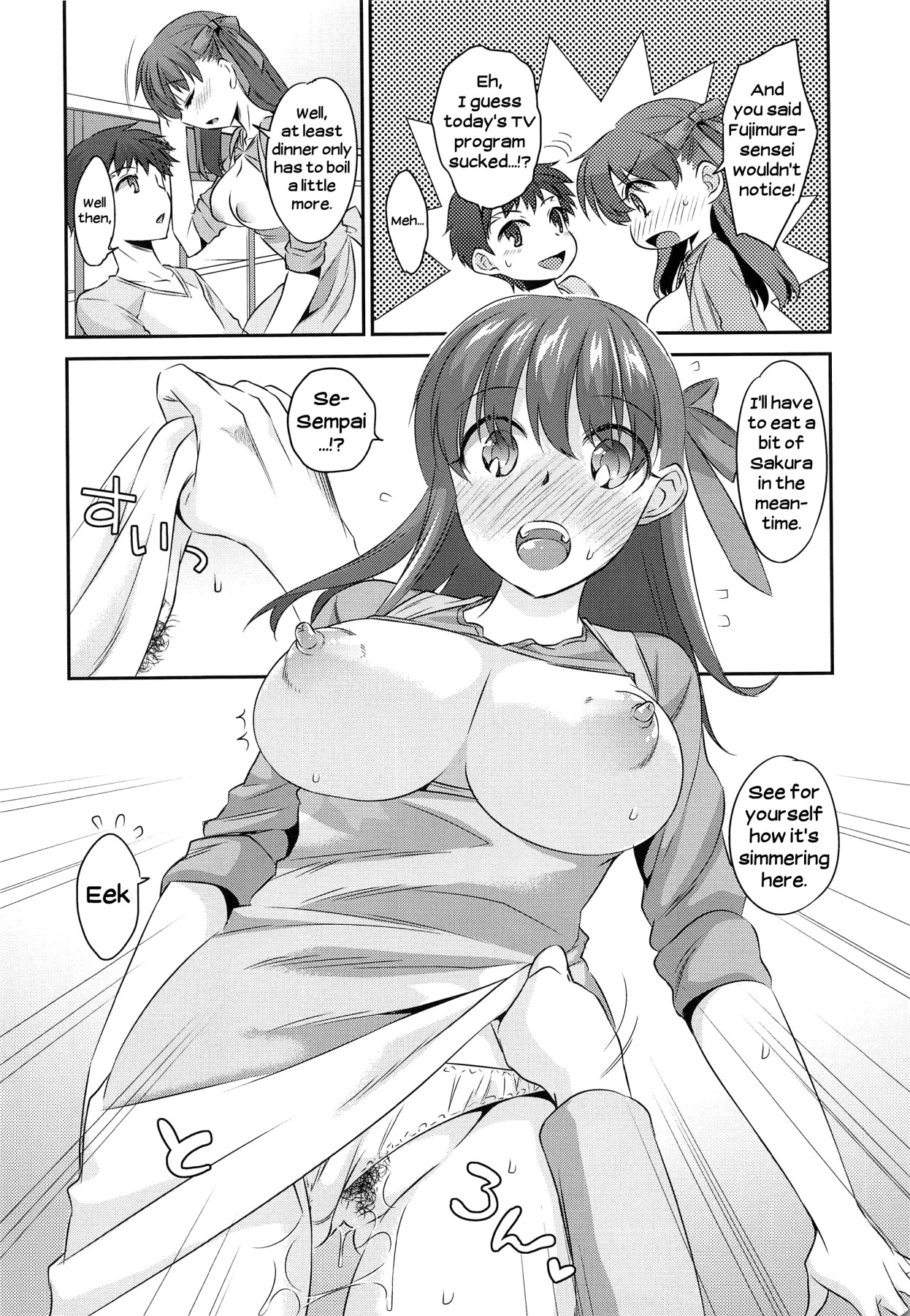 Hentai Manga Comic-Kitchen H-Read-9